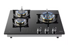 ROBAM老板 -7H32 BLACK/WHITE- Glass 3 Burners 60cm RRP $1899