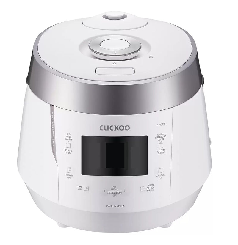 Cuckoo 10 Cups Pressure Rice Cooker White CRP-P1009S