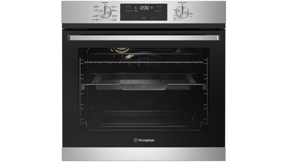 westinghouse 600mm dark stainless steel multifunction oven with airfry