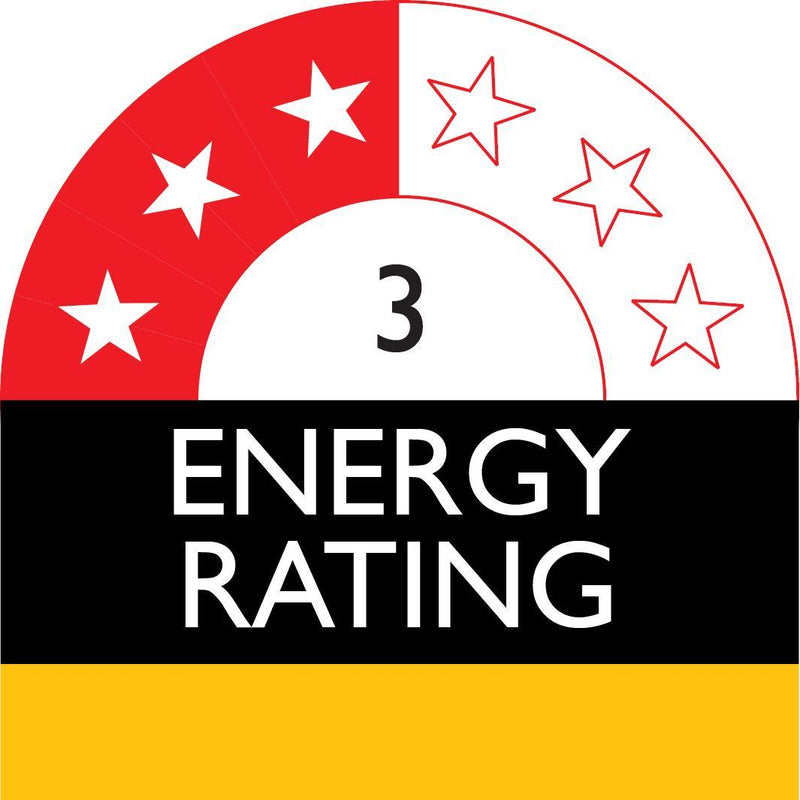 Hisense HRSBS519B 519L Side by Side Fridge (Black) Energy Rating