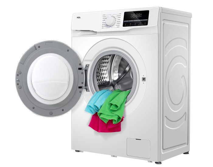 TCL 7.5kg Front Load Washer P608FLW