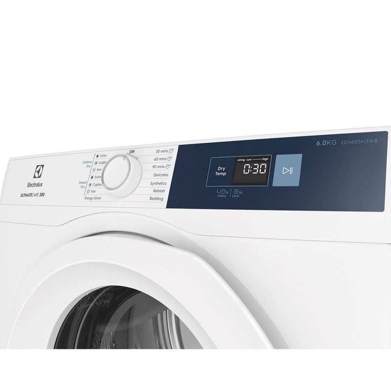 Countdown Deals EDV605H3WB Electrolux 6kg Vented Tumble Dryer