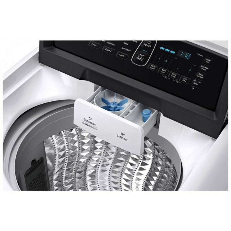 8.5kg WA85R6350BW Samsung Wash Top Load Washing Machine
