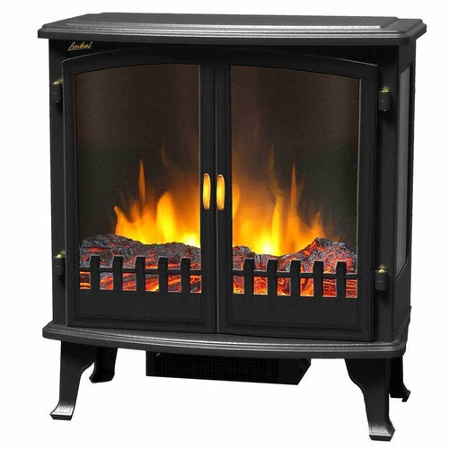 Heller HFH1800 1800W Electric Freestanding Fireplace Heater