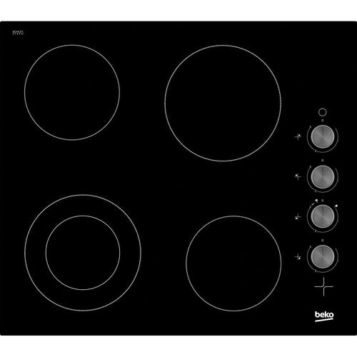 Beko HIC641051 60cm Ceramic Electric Cooktop Hotplate