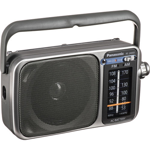 Panasonic RF-P2400DGN-S Portable AM/FM Digital Radio