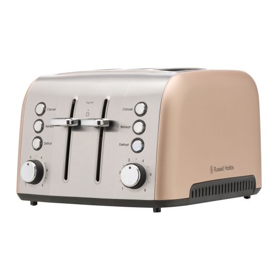 Russell Hobbs Brooklyn Champagne 4 Slice Toaster RHT94CHM