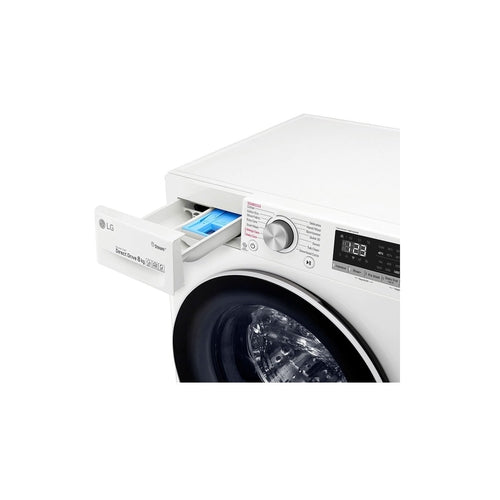 LG WV5-1408W 8kg Front Load Washing Machine