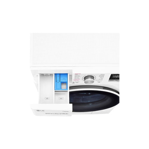 LG Front Load Washing Machine WV5-1408W 8kg with Steam