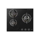 ROBAM老板 -7H32 BLACK/WHITE- Glass 3 Burners 60cm RRP $1899