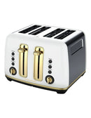 MORPHY RICHARDS MRAT4WT -ASCEND SOFT GOLD TOASTER - WHITE