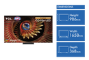 75C8K TCL 75" C8K Premium QD Mini LED Google TV 2025