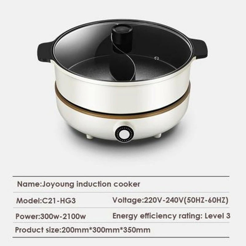 JoYoung IH Induction Cooker Hot Pot 300W-2100W Adjustable Power Supply C21-CL01
