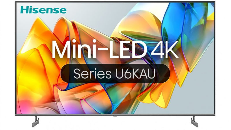 Hisense U6KAU 4K Mini LED Smart TV 65 inch 65U6KAU