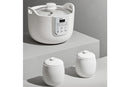 Joyoung Slow Cooker White Porclain 3 Ceramic Inner Containers 1.8L D-818S