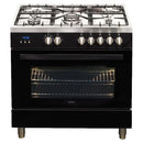 CAFG91B - Artusi 90cm Dual Fuel Freestanding Cooker