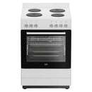 BEKO BFCB60EMW ELECTRIC UPRIGHT COOKER WITH ELECTRIC COOKTOP - WHITE