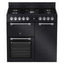 Beko 90cm Rangecooker with Gas Cooktop - Anthracite  BRC916GMAN