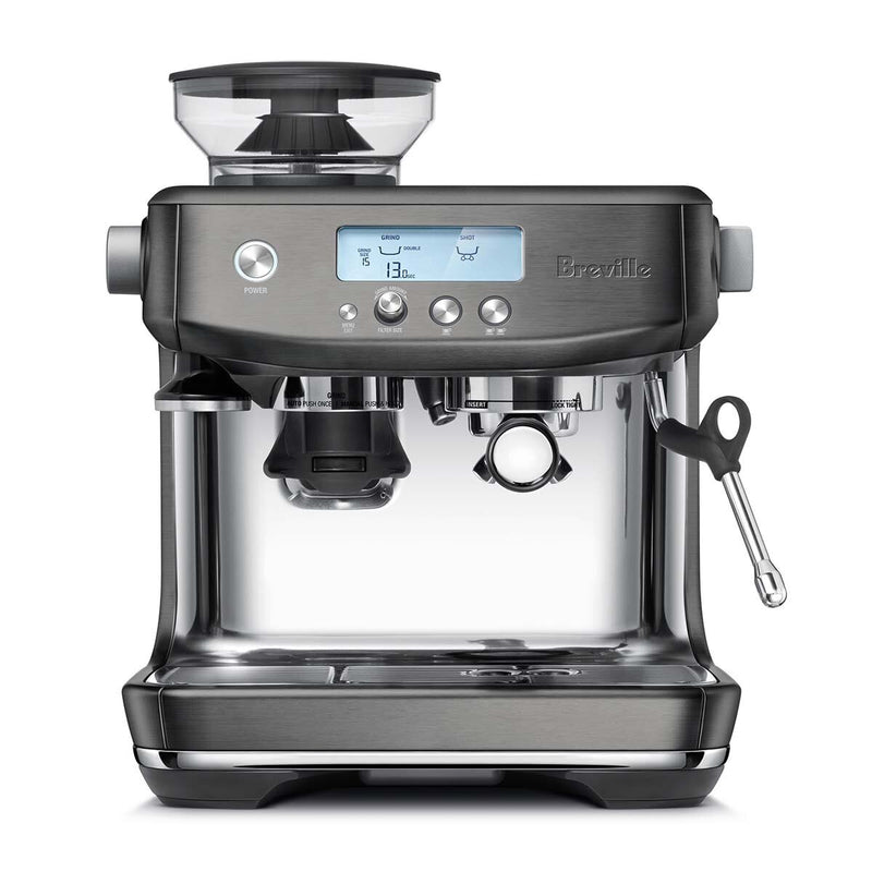 BREVILLE BES878BST4JAN1 THE BARISTA PRO ESPRESSO COFFEE MACHINE BLK STAINLESS STEEL