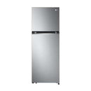 LG GT5S 375LT TOP MOUNT FRIDGE STAINLESS STEEL
