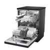 Haier HDW13F0B1 300 Series Freestanding Dishwasher - Black