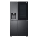GSV600MBLC - LG 635 Litre Side By Side Fridge - Matte Black