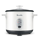 BREVILLE LRC210WHT THE SET & SERVE RICE COOKER