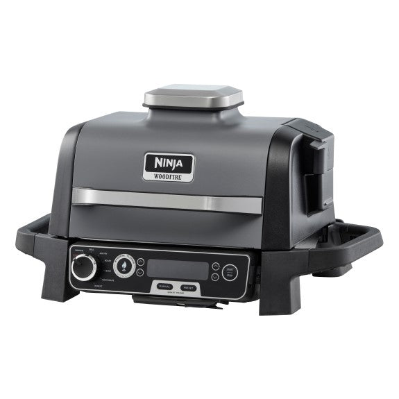 SHARKNINJA OG751ANZ WOODFIRE ELECT BBQ GRILL & SMOKER - SMART PROBE BLK/COOL GY