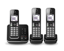 Panasonic KX-TGD323ALB Triple Handset DECT Cordless Phone with TAM and Power Back-Up