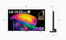 LG OLED42C6PSA 42-inch C6 evo AI 4K OLED Smart TV 2026