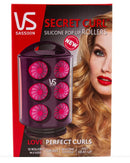 Vidal Sassoon Secret Curl Silicone Pop Up Rollers  VSR63A