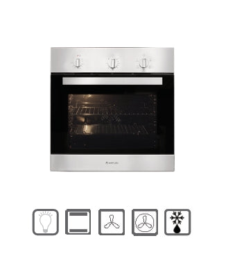 ARTUSI CAO601X/2 60CM ELECTRIC BUILT-IN OVEN