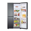 LG GS-B655MBL Copy model name 655L Side by Side Fridge - Matte Black Finish
