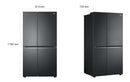 LG GS-B655MBL Copy model name 655L Side by Side Fridge - Matte Black Finish