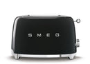 SMEG 50's Style 2 Slice Toaster Black - TSF01BLAU
