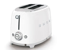 SMEG 50's Style 2 Slice Toaster White - TSF01WHAU
