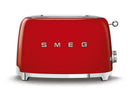 SMEG 50's Style 2 Slice Toaster Red - TSF01RDAU
