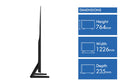 Samsung QA55S85FAEXXY OLED 55" S85F 4K Vision AI Smart TV 2025