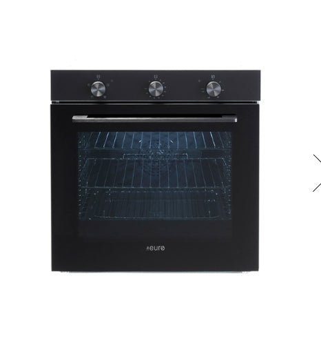 Euro Appliances EO605VBK 60cm Electric Multifunction Oven