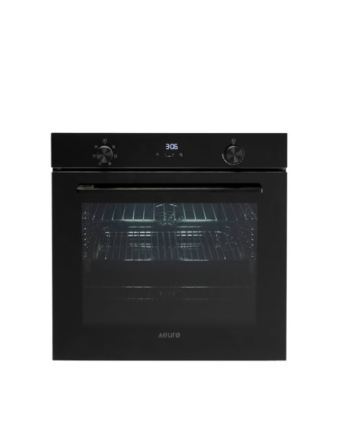 Euro Appliances EO606VPYBK 60cm Pyrolytic Multifunction Oven