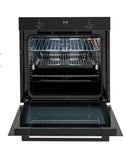 Euro Appliances EO606VPYBK 60cm Pyrolytic Multifunction Oven