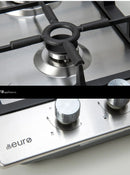 Euro Appliances Gas Cooktop 2 Burner 30cm Model ECT30GX