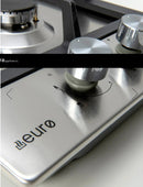 Euro Appliances Gas Cooktop 2 Burner 30cm Model ECT30GX