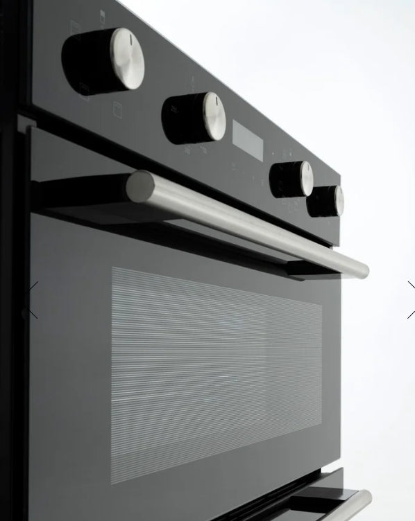 Euro Appliances EO8060DBK 60cm Electric Double Oven