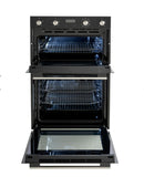 Euro Appliances EO8060DBK 60cm Electric Double Oven