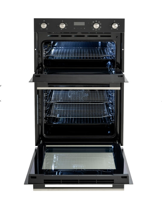 Euro Appliances EO8060DBK 60cm Electric Double Oven