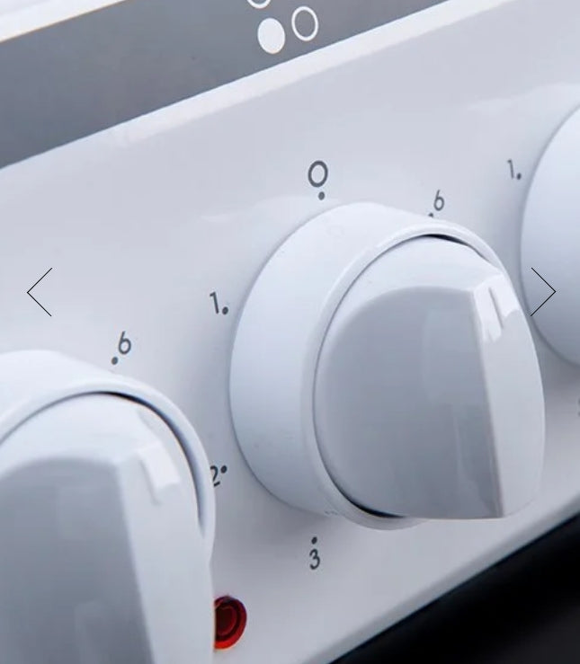 Euro Appliances EV500EWH 50cm Electric Freestanding Oven