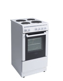 Euro Appliances EV500EWH 50cm Electric Freestanding Oven