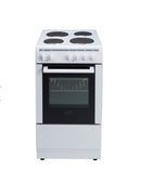 Euro Appliances EV500EWH 50cm Electric Freestanding Oven
