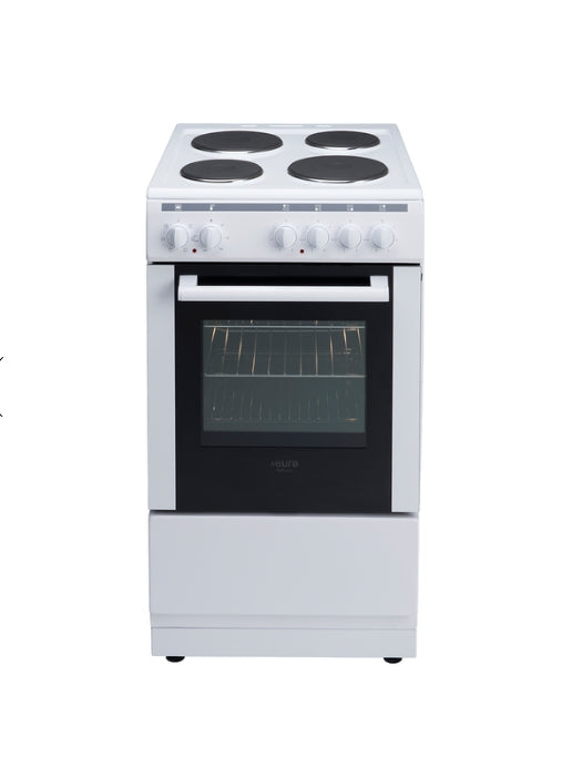 Euro Appliances EV500EWH 50cm Electric Freestanding Oven